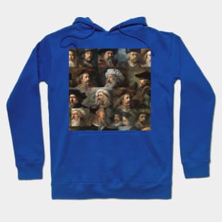 Rembrandt Paintings Mashup Hoodie